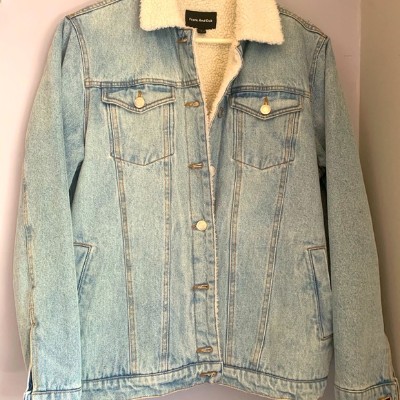 Large, Frank & Oak denim jacket - Picture 1 of 3